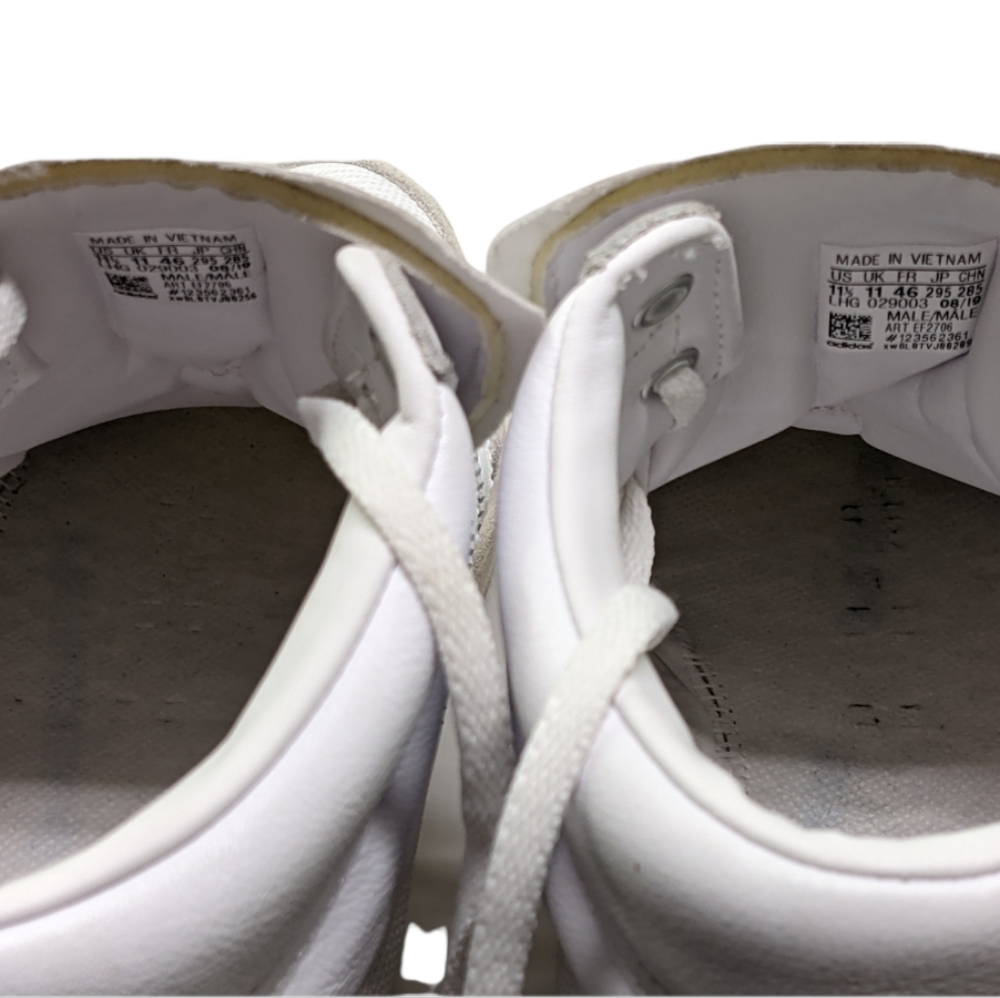 adidas | Mens | Americana | Hi High Sneakers Shoes Casual - White | Size 11.5 - Picture 9 of 12